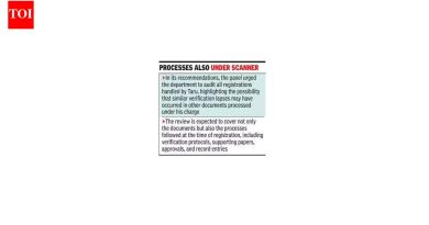 संयुक्त IGR ने निलंबित उपनिबंधकांनी मंजूर केलेल्या सर्व नोंदणींचे ऑडिट करण्याचे आदेश दिले आहेत