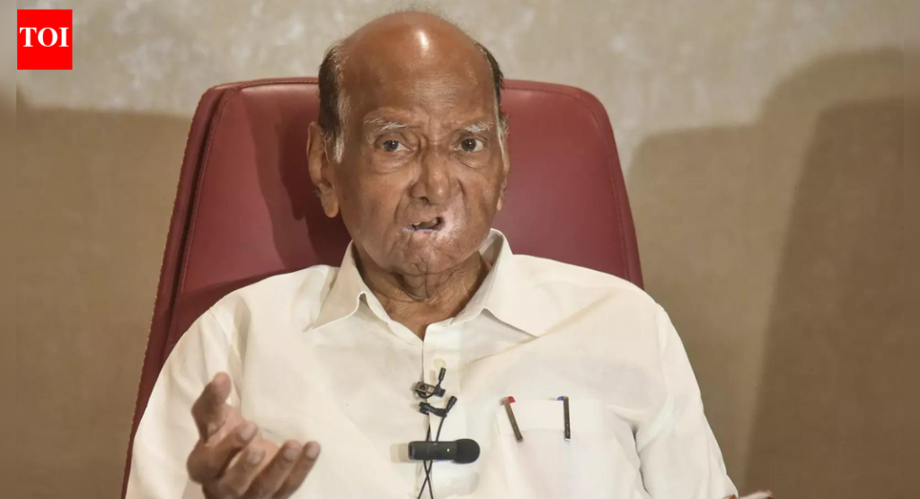 महाराष्ट्र स्थानिक स्वराज्य संस्था निवडणुका: कामाऐवजी निधीचे आश्वासन देऊन मते मागणाऱ्या राजकारण्यांवर शरद पवार यांची प्रतिक्रिया