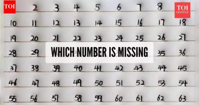 आपण गहाळ नंबर शोधू शकता? फक्त तीक्ष्ण डोळे हे व्हायरल नंबर कोडे फोडू शकतात