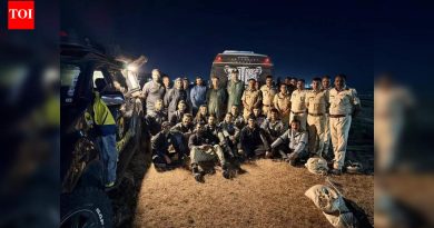 जंगली यश: पुणे विमानतळावर 7 तासांच्या बहुसंख्येच्या कारवाईनंतर बिबट्याला सुखरूप पकडले