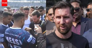 GOAT इंडिया टूर: लिओनेल मेस्सीच्या कोलकातामध्ये स्वाक्षरी केलेल्या जर्सीची कहाणी | अनन्य