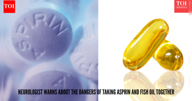 एस्पिरिनसह फिश ऑइल तुमचे रक्त खूप पातळ का करू शकते, न्यूरोसर्जनचा इशारा