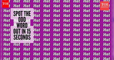 ऑप्टिकल भ्रम: तुम्हाला गरुड-तीक्ष्ण दृष्टी आहे का? 15 सेकंदात विषम शब्द ओळखा |