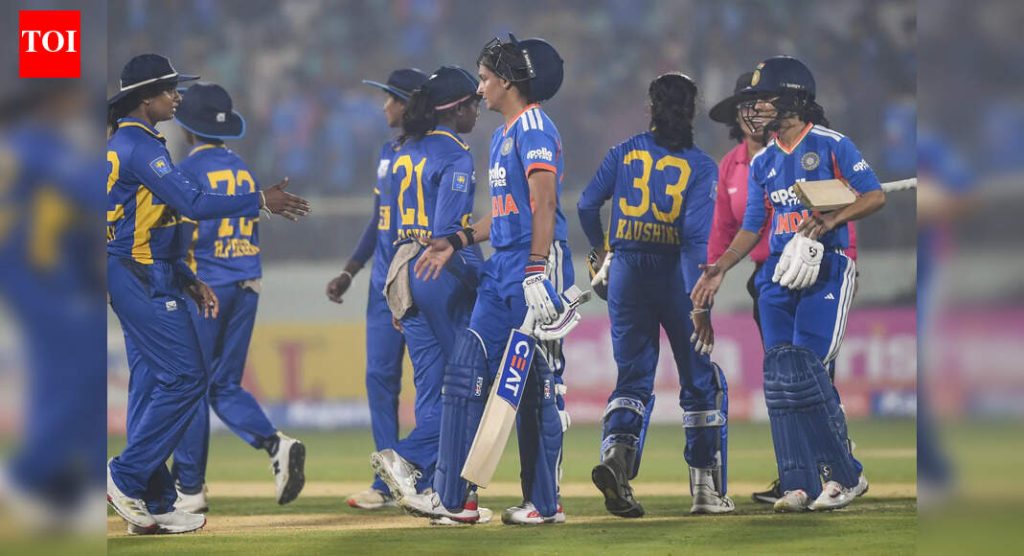 1st T20I: भारतीय महिलांनी श्रीलंकेचा पराभव करून पाच सामन्यांच्या मालिकेत 1-0 ने आघाडी घेतल्याने जेमिमाह रॉड्रिग्ज चमकले | क्रिकेट बातम्या