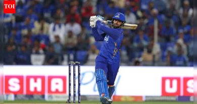 ILT20: निकोलस पूरन, मुहम्मद वसीम यांनी गल्फ जायंट्सवर आठ गडी राखून विजय मिळविल्यानंतर प्लेऑफमध्ये एमआय एमिरेट्सची ताकद | क्रिकेट बातम्या