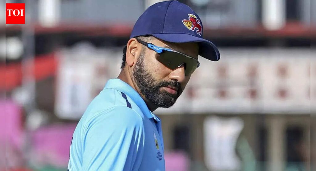 रोहित शर्माने सर्वात वेगवान शतक झळकावून मुंबईच्या विजय हजारे ट्रॉफीच्या सलामीला प्रकाश टाकला