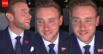 पर्थ दुखण्यापासून एमसीजी आनंदापर्यंत: इंग्लंडच्या ऍशेस जिंकल्यानंतर स्टुअर्ट ब्रॉडची प्रतिक्रिया व्हायरल झाली – पहा