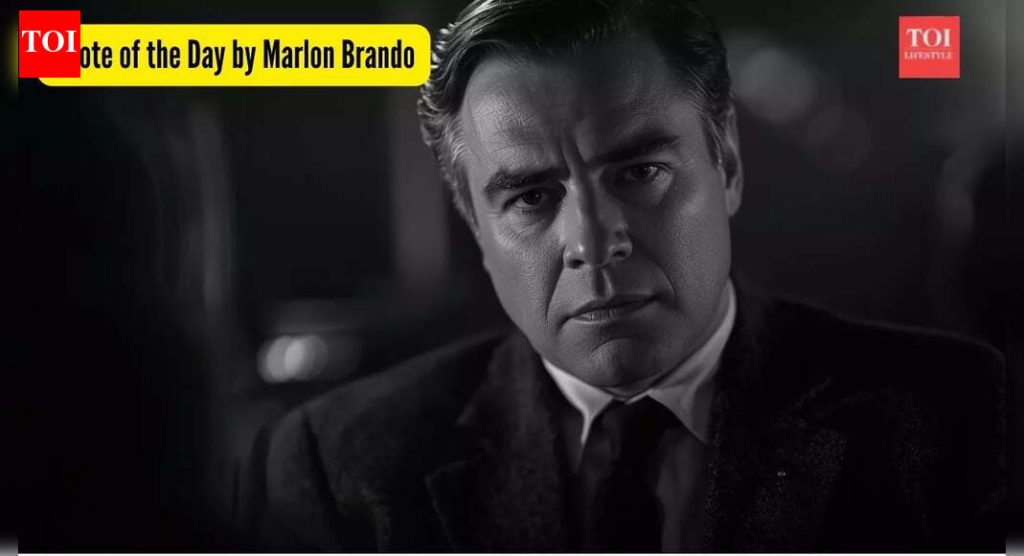 मार्लन ब्रँडोचे दिवसाचे कोट: “अमेरिकेतील आजारपणाचा हा एक भाग आहे, ज्याचा तुम्हाला विचार करावा लागेल… म्हणजे, मुद्दा काय आहे?