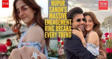 नुपूर सॅनॉन-स्टेबिन बेन एंगेजमेंट: नुपूर सॅनॉनच्या विंटेज मार्क्विस एंगेजमेंट रिंगबद्दल सर्व काही
