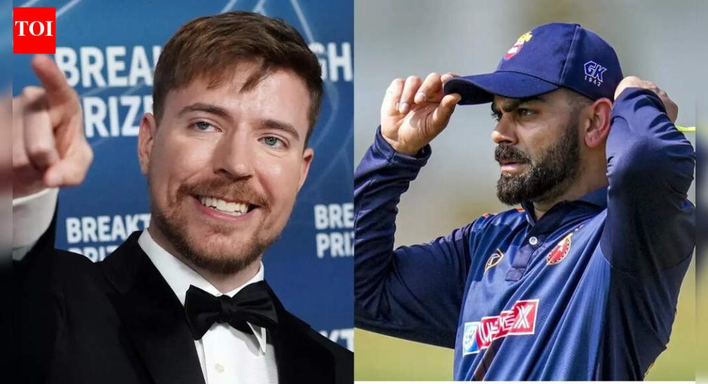 मिस्टरबीस्ट व्हिडिओमध्ये विराट कोहली? YouTuber म्हणतो ‘तुझ्यासोबत चित्रपट करण्याचा प्रयत्न करत आहे’; सार्वजनिक खेळपट्टी बनवते