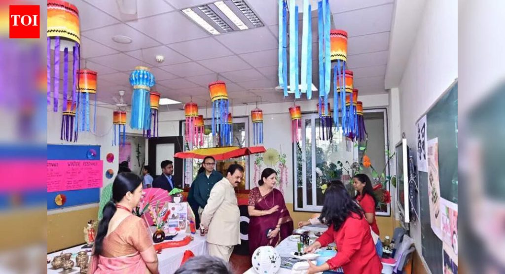 कल्याणी शाळेत विद्यार्थी प्राचीन संस्कृतींचे पुनरुज्जीवन करतात