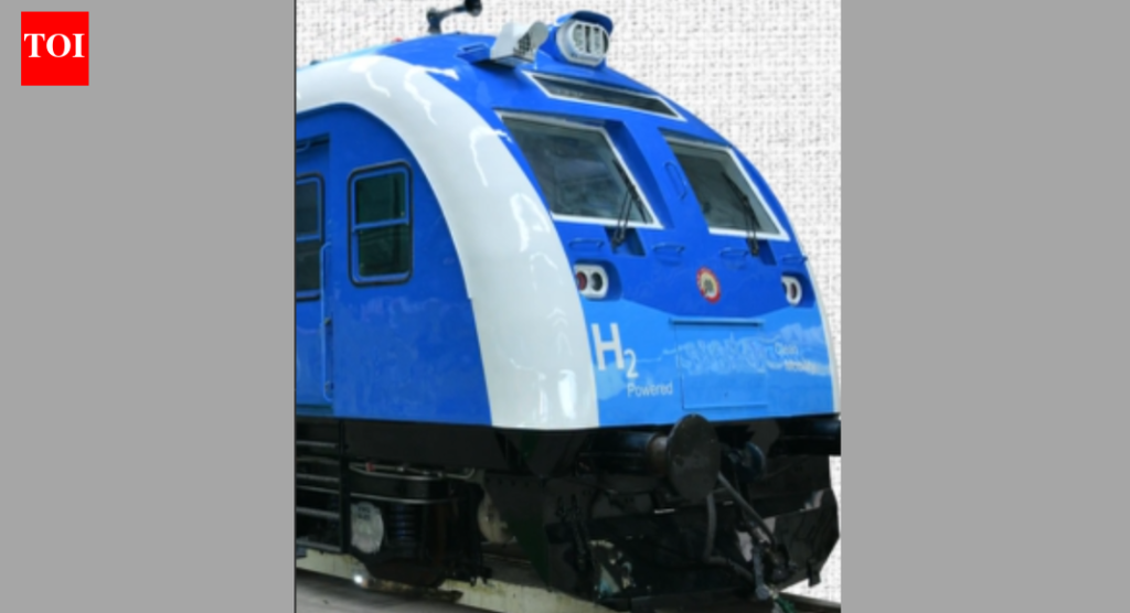 जगातील सर्वात लांब हायड्रोजनवर चालणारी ट्रेन भारतात लॉन्च होण्याच्या जवळ आली आहे |