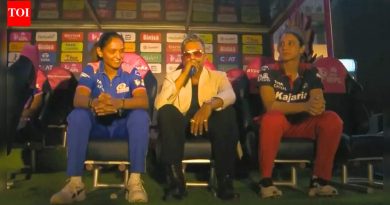 अस्वस्थ! हनी सिंगच्या WPL ओपनिंग सेरेमनी एंट्रीमध्ये स्मृती मानधना, हरमनप्रीत कौर ऑफ-गार्ड – पहा