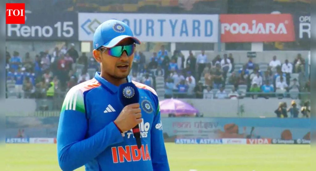 IND vs NZ, 1st ODI: शुभमन गिलने टॉसवर बोल्ड कॉल केला – पहा