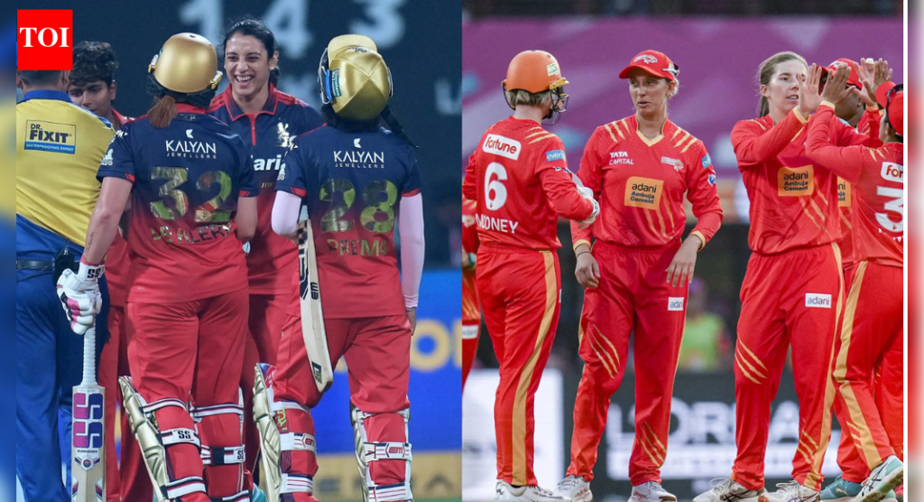 RCB W vs UPW W लाइव्ह स्कोअर, WPL 2026: स्मृती मंधानाच्या RCB ने मेग लॅनिंगच्या UP वॉरियर्स विरुद्ध बॅक टू बॅक विजय मिळवला