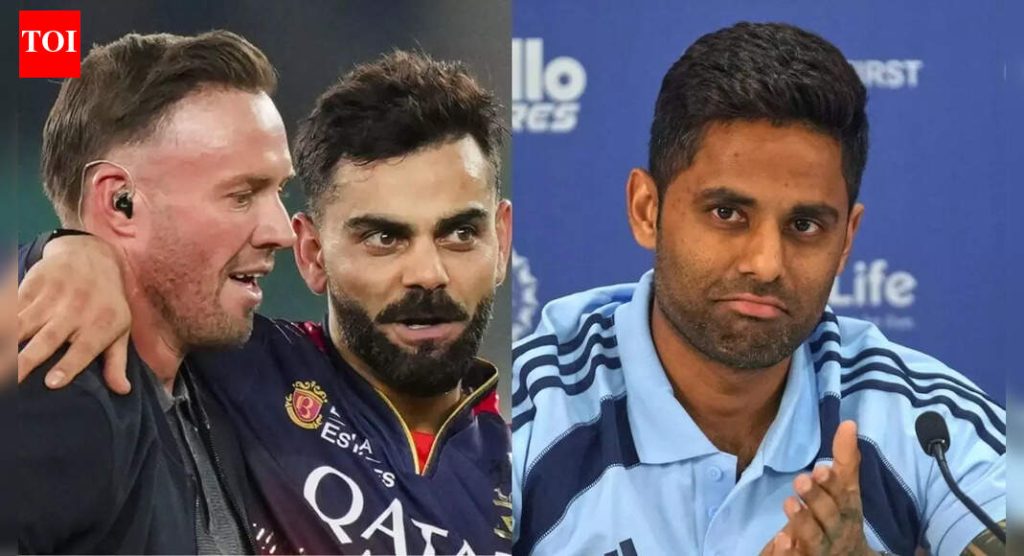 ‘आमच्याकडे आमचा स्वतःचा एबी डिव्हिलियर्स आहे’: भारताच्या T20 विश्वचषक मोहिमेपूर्वी सूर्यकुमार यादवला पाठीवर थाप मिळते