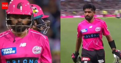 बीबीएलमध्ये स्टीव्ह स्मिथवर पाकिस्तानचा बाबर आझम भडकला; व्हिडिओ व्हायरल होतो – पहा