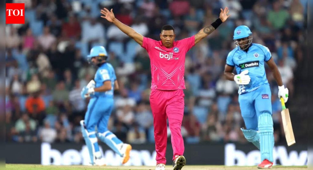 SA20: ओटनील बार्टमनच्या हॅट्ट्रिकने पार्ल रॉयल्सला प्लेऑफ आणि अव्वल स्थान मिळवून दिले