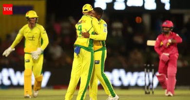 SA20: JSK ने पार्लमध्ये मज्जातंतू धारण केले, रॉयल्ससह एलिमिनेटर रीमॅच सेट केले