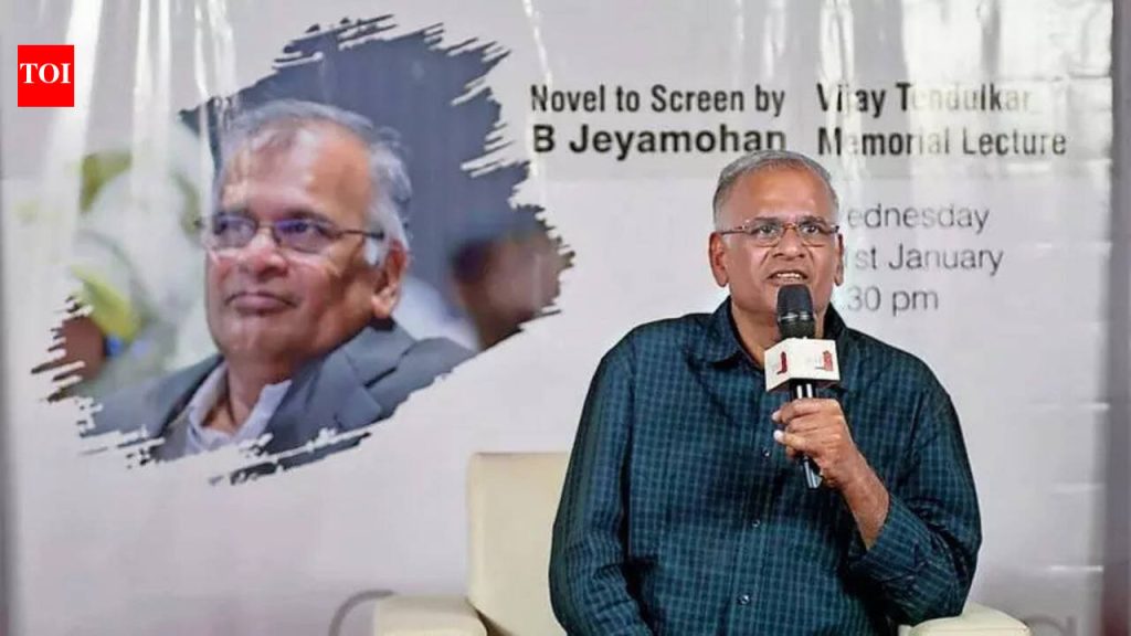 बहुतेक महान कादंबऱ्या पडद्यावर अयशस्वी का होतात, तर काही सामान्य कादंबऱ्या यशस्वी होतात? लेखक बी जयमोहन स्पष्ट करतात | पुणे बातम्या