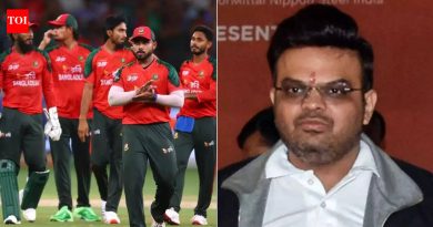 T20 World Cup row: ICC ने बांगलादेशवर ‘कठोर कारवाई’ करण्याचा विचार केला; जय शाह अंतिम निर्णयासाठी दुबईत | क्रिकेट बातम्या