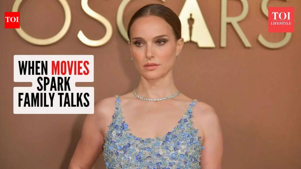 नताली पोर्टमन म्हणते की तिच्या ऑस्कर-नामांकित चित्रपटाने तिच्या मुलांना भविष्य, ग्रह आणि संभाव्यतेबद्दल विचार करण्यास मदत केली
