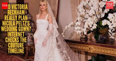 बेकहॅम भूमीतील वधूचे नाटक: व्हिक्टोरिया कधी निकोला पेल्ट्झच्या लग्नाचा पोशाख डिझाइन करण्यासाठी होती का? फॅशनचे चाहते तपास करतात