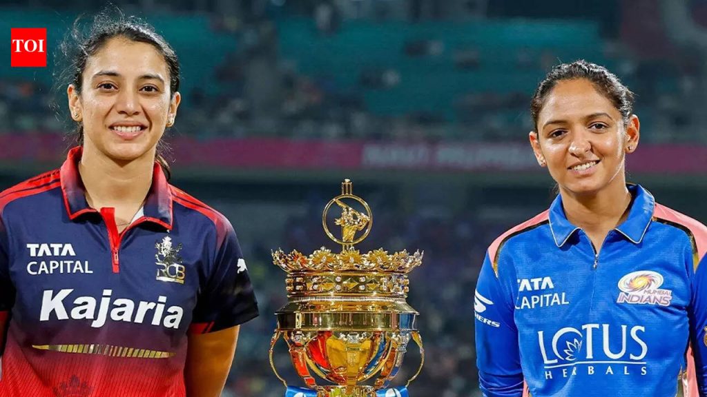 MI vs RCB, WPL लाइव्ह स्कोअर: टेबल-टॉपर्स रॉयल चॅलेंजर्स बेंगळुरूला महत्त्वाच्या लढतीत हताश मुंबई इंडियन्सचा सामना करावा लागतो.