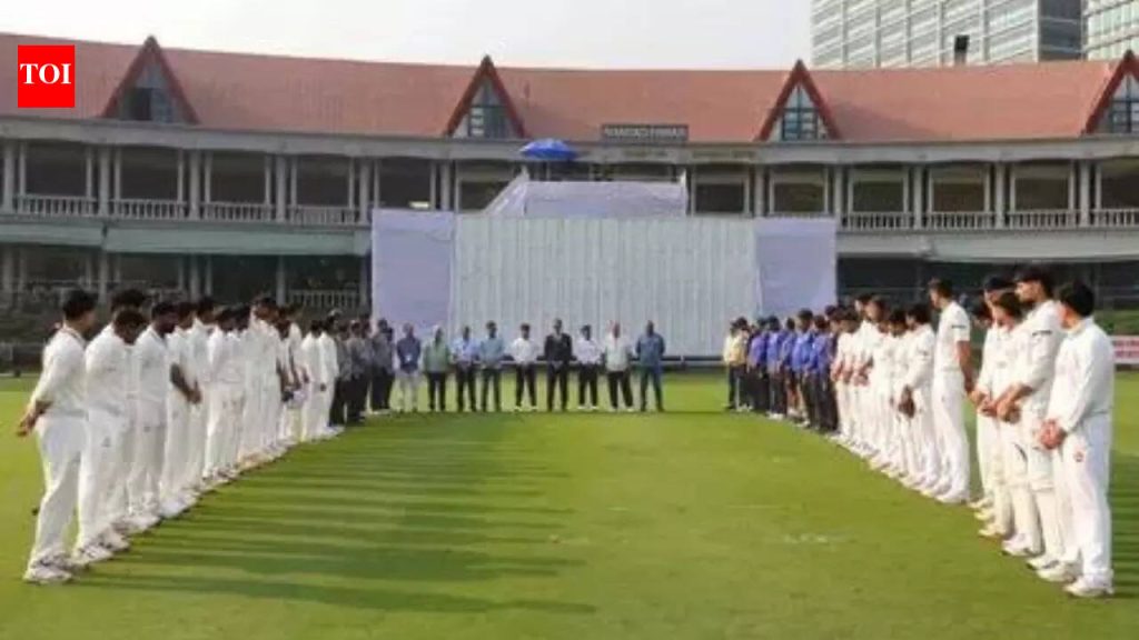 रणजी ट्रॉफी: प्रदूषणामुळे खेळात व्यत्यय, मुंबई विरुद्ध दिल्ली सामन्यात खेळाडूंना मास्क घालण्याची सक्ती | क्रिकेट बातम्या