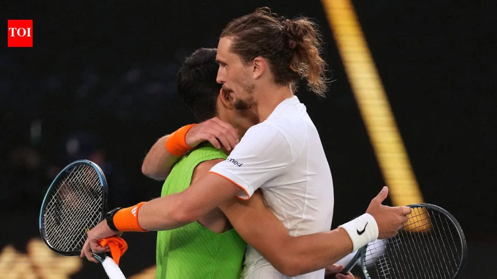 ऑस्ट्रेलियन ओपन 2026: कार्लोस अल्काराझच्या वयात अलेक्झांडर झ्वेरेव्ह असण्याची व्यथा | टेनिस बातम्या
