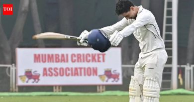 रणजी करंडक: सिद्धेश लाडने मोसमातील पाचवे शतक झळकावून मुंबई विरुद्ध दिल्ली | क्रिकेट बातम्या