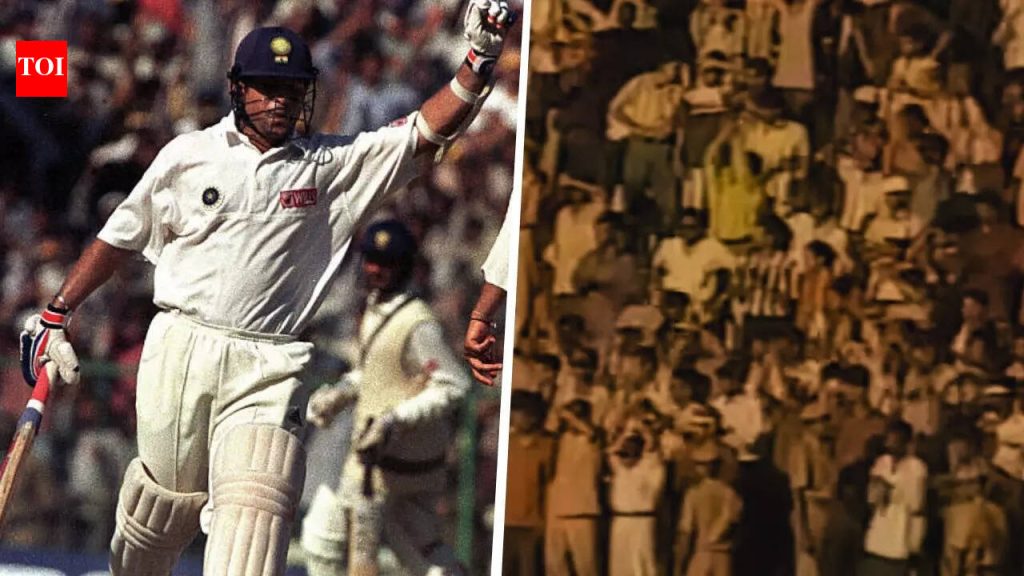 ‘खेळाचा विजय’: सचिन तेंडुलकर मास्टरक्लास असूनही भारत कसोटी हरल्यानंतर चेन्नईने पाकिस्तानचे कौतुक केले तेव्हा | क्रिकेट बातम्या