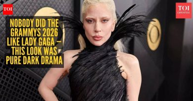 लेडी गागाने ग्रॅमी 2026 च्या रेड कार्पेटला गॉथिक परीकथेत रूपांतरित केले |