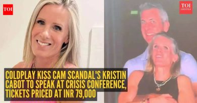 क्रिस्टिन कॅबोट: कोल्डप्ले किस कॅम घोटाळ्याची क्रिस्टिन कॅबोट क्रायसिस कॉन्फरन्समध्ये बोलणार, तिकीटांची किंमत INR 79,000 |