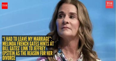 “मला माझे लग्न सोडावे लागले”: मेलिंडा फ्रेंच गेट्सने बिल गेट्सच्या जेफ्री एपस्टाईनशी तिच्या घटस्फोटाचे कारण म्हणून दिलेल्या लिंकवर इशारा केला |