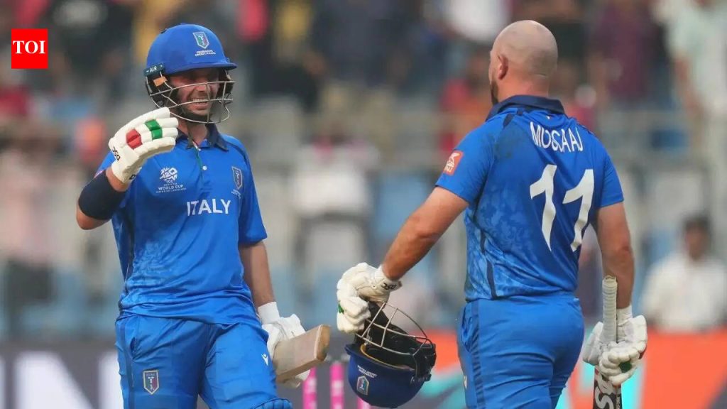 T20 विश्वचषक: विक्रम! इटलीने जस्टिन आणि अँथनी मॉस्का स्क्रिप्टच्या इतिहासात फटकेबाजी केली, अशी पहिली जोडी बनली…