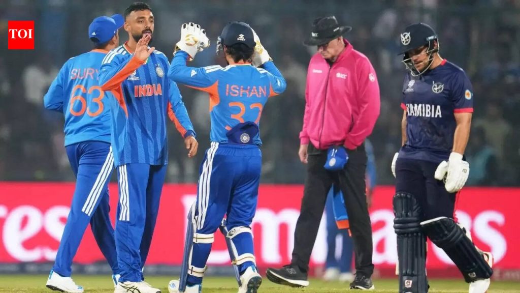 दिल्लीत भारताचा नामिबियाचा ९३ धावांनी पराभव; T20 विश्वचषकात धावांनी सर्वात मोठा विजय नोंदवला