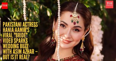 पाकिस्तानी अभिनेत्री हानिया आमिरच्या व्हायरल “वधू” व्हिडिओने असीम अझहरसोबत लग्नाची चर्चा रंगवली – पण ते खरे आहे का?