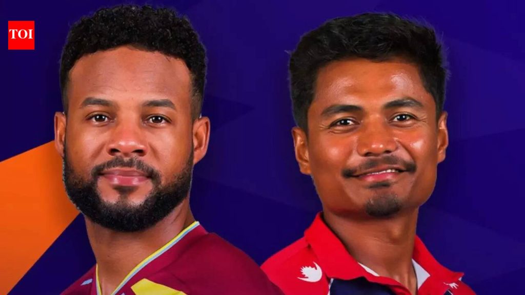 नेपाळ 6.2 षटकात 23/3 | वेस्ट इंडिज विरुद्ध नेपाळ थेट स्कोअर, T20 विश्वचषक 2026: मुंबईत नेपाळची शीर्ष फळी कोसळली