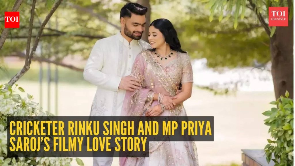 रिंकू सिंग-प्रिया सरोज प्रेमकहाणी: जेव्हा प्रियाने उघड केले की तिच्या वडिलांनी तिने आयएएस अधिकाऱ्याशी लग्न करावे अशी इच्छा होती – आणि त्यांनी त्याला कसे पटवले |