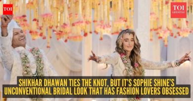 लाल लेहेंगा नाही, रॉयल ड्रामा नाही: शिखर धवन आणि सोफी शाइनच्या लग्नाच्या शैलीने सर्वांना आश्चर्यचकित केले