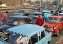 विंटेज फियाट रॅली निसर्गरम्य घाटमार्गे महाबळेश्वरला निघाली