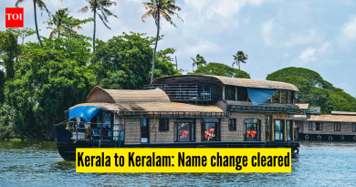 केंद्रीय मंत्रिमंडळाचा नाव बदलाला मंजुरी; इतर 5 ठिकाणे ज्यांची नावे बदलण्यात आली