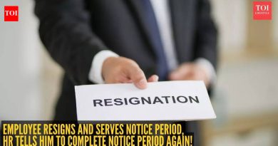 काय? कर्मचारी राजीनामा देतो आणि नोटीस कालावधी पूर्ण करतो, HR त्याला पुन्हा नोटिस कालावधी पूर्ण करण्यास सांगतो – Reddit प्रतिक्रिया