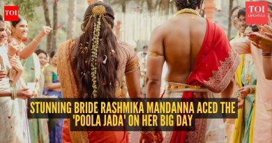 रश्मिकाने तिच्या मोठ्या दिवशी ‘पूलाजाडा’ कसा गाजवला