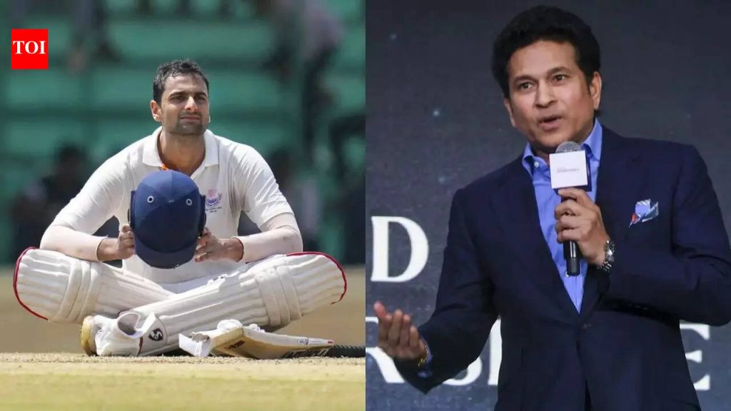 ‘काश्मीर विलो एक भाग आहे’: सचिन तेंडुलकर जम्मू-काश्मीरच्या पहिल्या रणजी ट्रॉफीच्या विजयाच्या उत्सवात सामील झाला