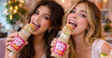 या व्हायरल सुशी ट्यूब ट्रेंडच्या आसपासचा प्रचार काय आहे?