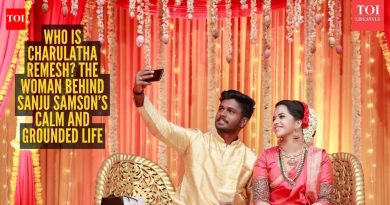 संजू सॅमसन: चारुलता रमेशला भेटा: प्रसिद्धीच्या खूप आधी संजू सॅमसनच्या पाठीशी उभी असलेली स्त्री