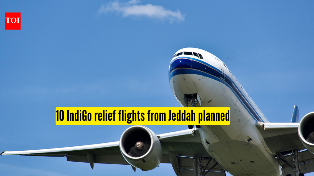 इंडिगो रिलीफ फ्लाइट: पश्चिम आशिया संकट: सरकारने निर्वासन तयार केले, इंडिगो जेद्दाहून 10 मदत उड्डाणे चालवणार |