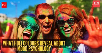 होळीचे रंग मूड सायकॉलॉजीबद्दल काय प्रकट करतात